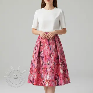 Steppstoffe Snake gardini pink