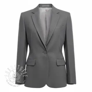 Leinenstoff gewaschen STONEWASHED PREMIUM dark grey