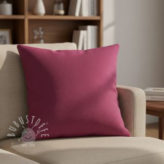 Leinenstoff gewaschen STONEWASHED PREMIUM bordeaux