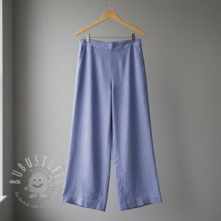 Leinenstoff gewaschen 170 g blue grey