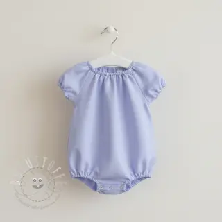 Leinenstoff gewaschen 170 g blue lavender