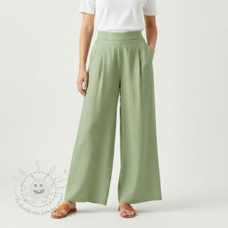 Leinenstoff gewaschen 170 g light green