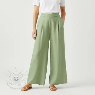 Leinenstoff gewaschen 170 g light green