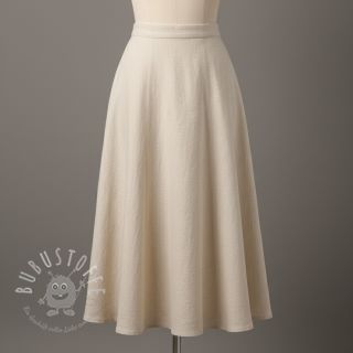 Leinenstoff gewaschen 170 g beige