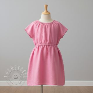 Leinenstoff gewaschen 170 g light pink