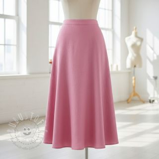 Leinenstoff gewaschen 170 g light pink