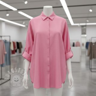 Leinenstoff gewaschen 170 g light pink