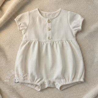 Leinenstoff gewaschen 170 g ecru