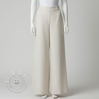 Leinenstoff gewaschen 170 g ecru