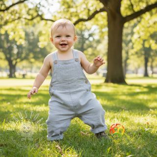 Leinenstoff gewaschen pale grey