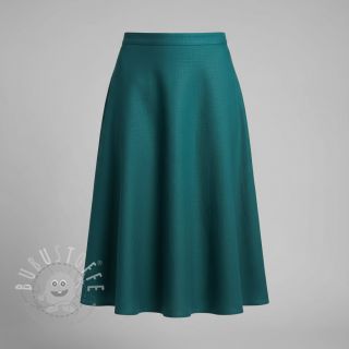 Leinenstoff gewaschen petrol