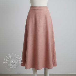 Leinenstoff gewaschen old rose