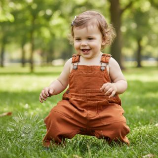 Leinenstoff gewaschen rust