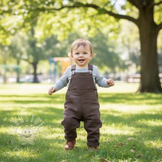 Leinenstoff gewaschen stone