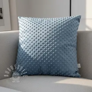 Minky steel blue