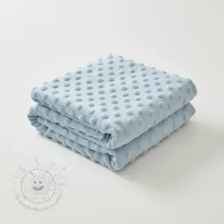 Minky light blue