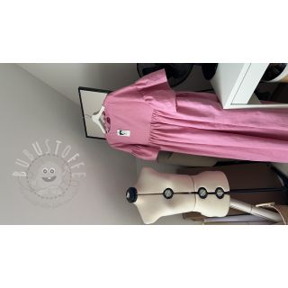 Leinenstoff gewaschen 170 g light pink