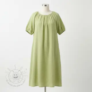 Double gauze/musselin soft green