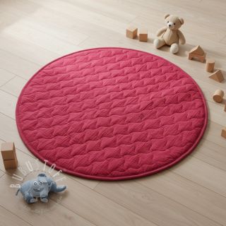Double gauze/musselin QUILT NOE magenta