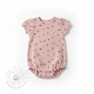 Double gauze/musselin Fruits cherry soft rose