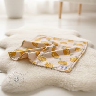 Double gauze/musselin Lemons sand