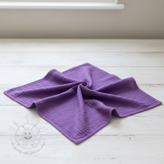 Double gauze/musselin violet