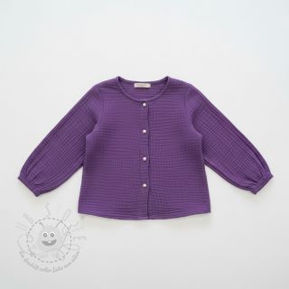 Double gauze/musselin violet