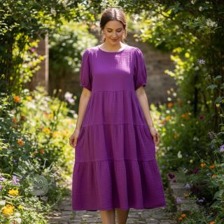 Double gauze/musselin cyclaam