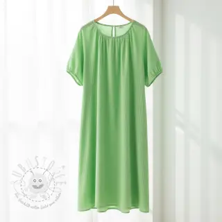 Double gauze/musselin light lime