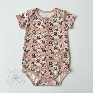 Double gauze/musselin Safari buddys design C digital print