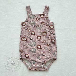 Double gauze/musselin Safari buddys design A digital print