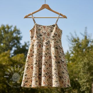 Double gauze/musselin Safari buddys design E digital print