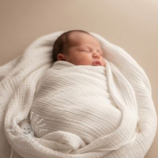 Double gauze/musselin ecru ORGANIC