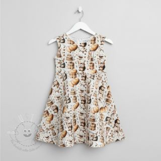 Double gauze/musselin Cuties design D digital print