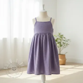 Double gauze/musselin lavender ORGANIC