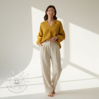 Double gauze/musselin gold ORGANIC