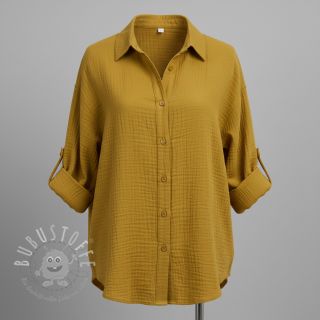 Double gauze/musselin gold