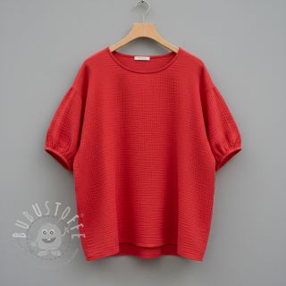 Double gauze/musselin tomato