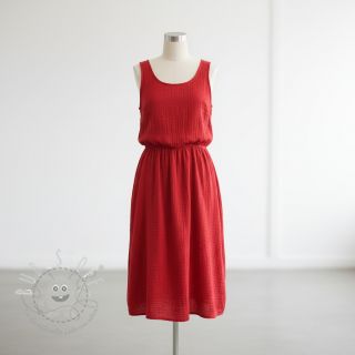 Double gauze/musselin tomato