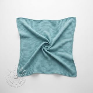 Double gauze/musselin blue shadow