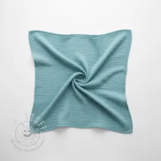 Double gauze/musselin blue shadow