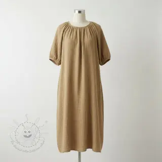 Double gauze/musselin beige