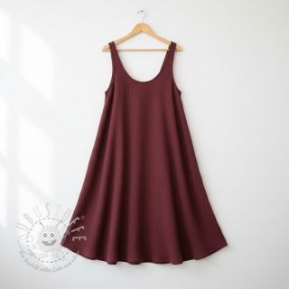 Double gauze/musselin rouge