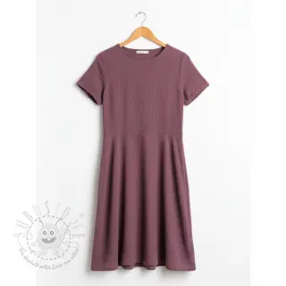 Double gauze/musselin purple