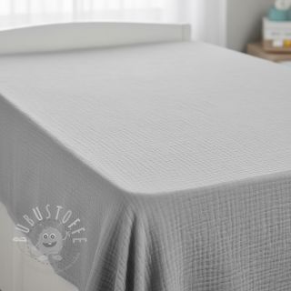 Double gauze/musselin light grey