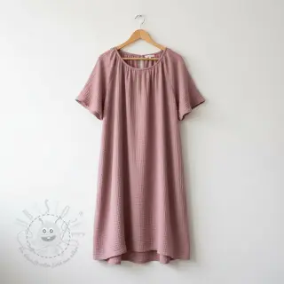 Double gauze/musselin lilac