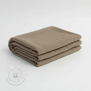Double gauze/musselin sand ORGANIC