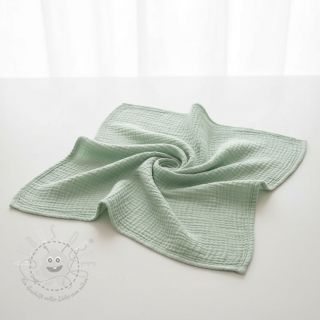 Double gauze/musselin mint ORGANIC
