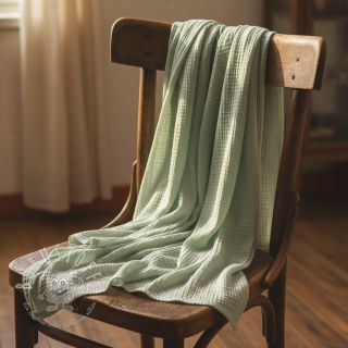 Double gauze/musselin mint ORGANIC