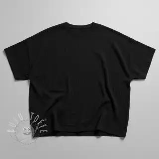 Double gauze/musselin black